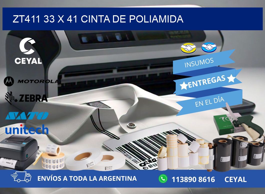 ZT411 33 x 41 CINTA DE POLIAMIDA