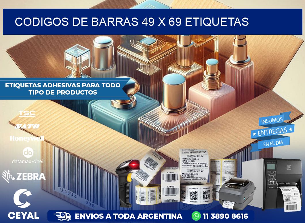 codigos de barras 49 x 69 etiquetas
