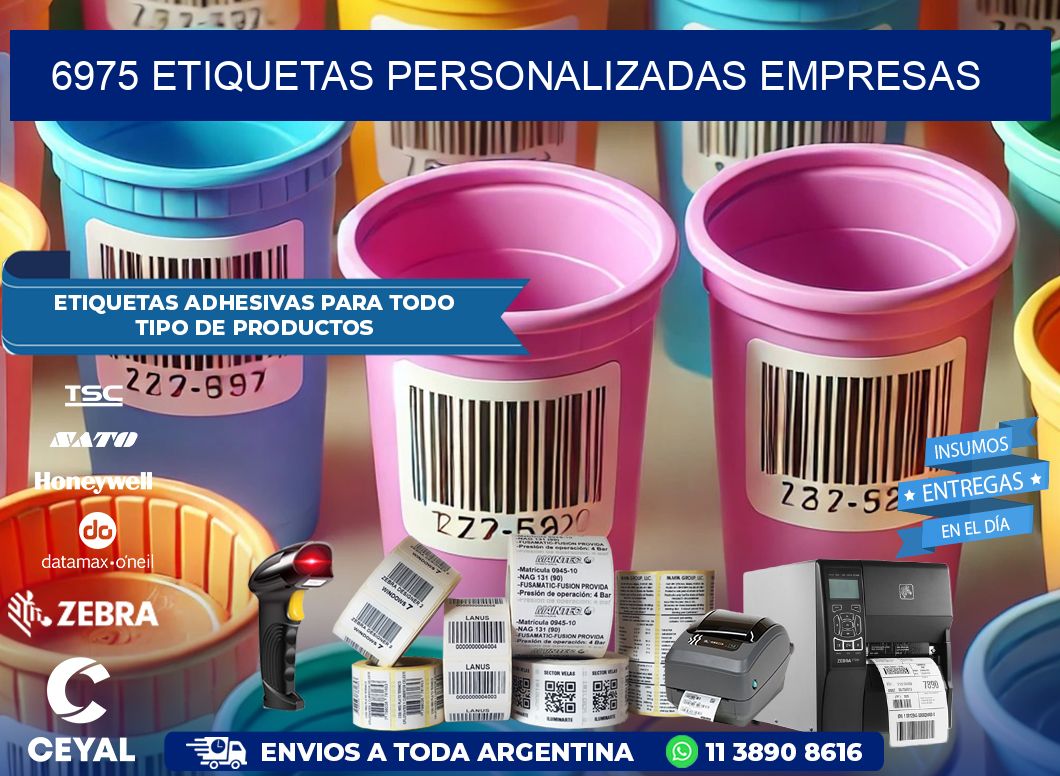 6975 Etiquetas personalizadas empresas