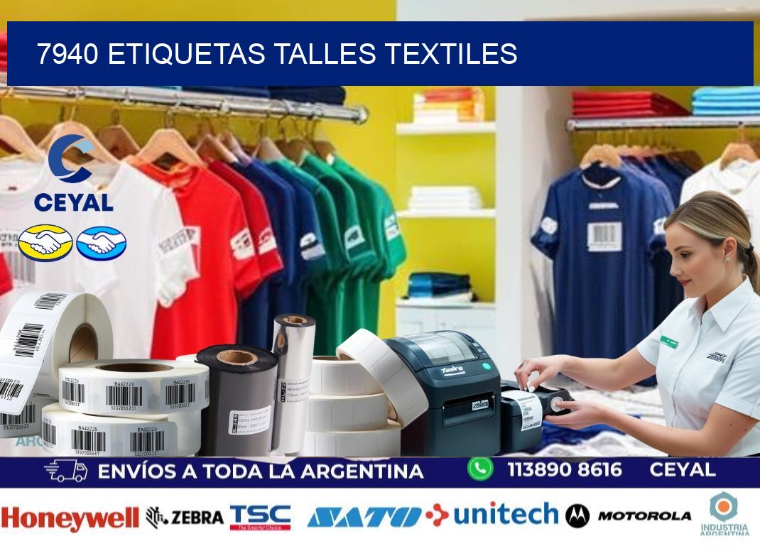 7940 ETIQUETAS TALLES TEXTILES