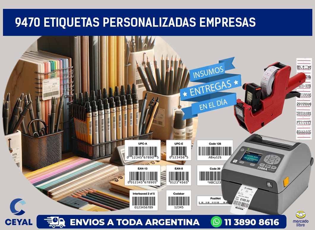 9470 Etiquetas personalizadas empresas