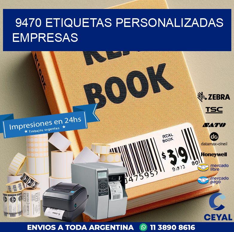 9470 Etiquetas personalizadas empresas