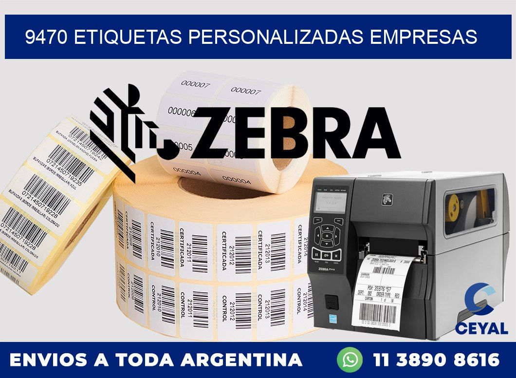 9470 Etiquetas personalizadas empresas