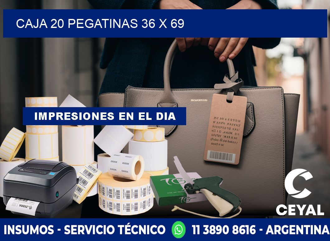 CAJA 20 PEGATINAS 36 x 69