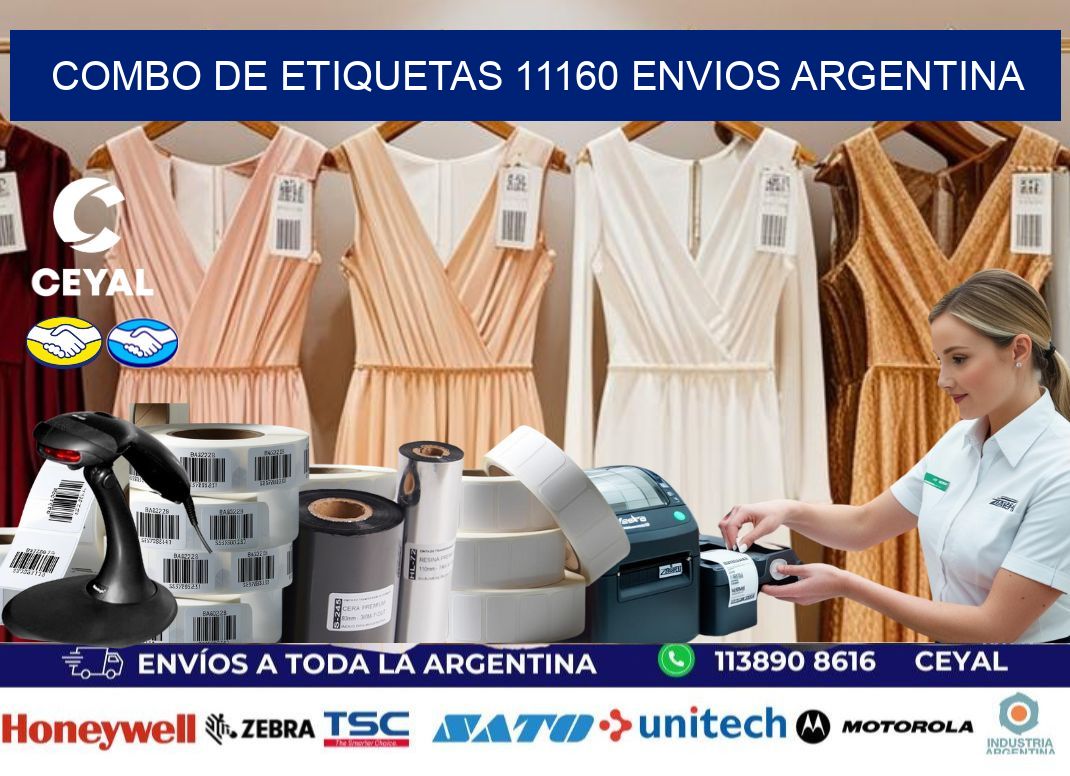 Combo de etiquetas 11160 ENVIOS ARGENTINA