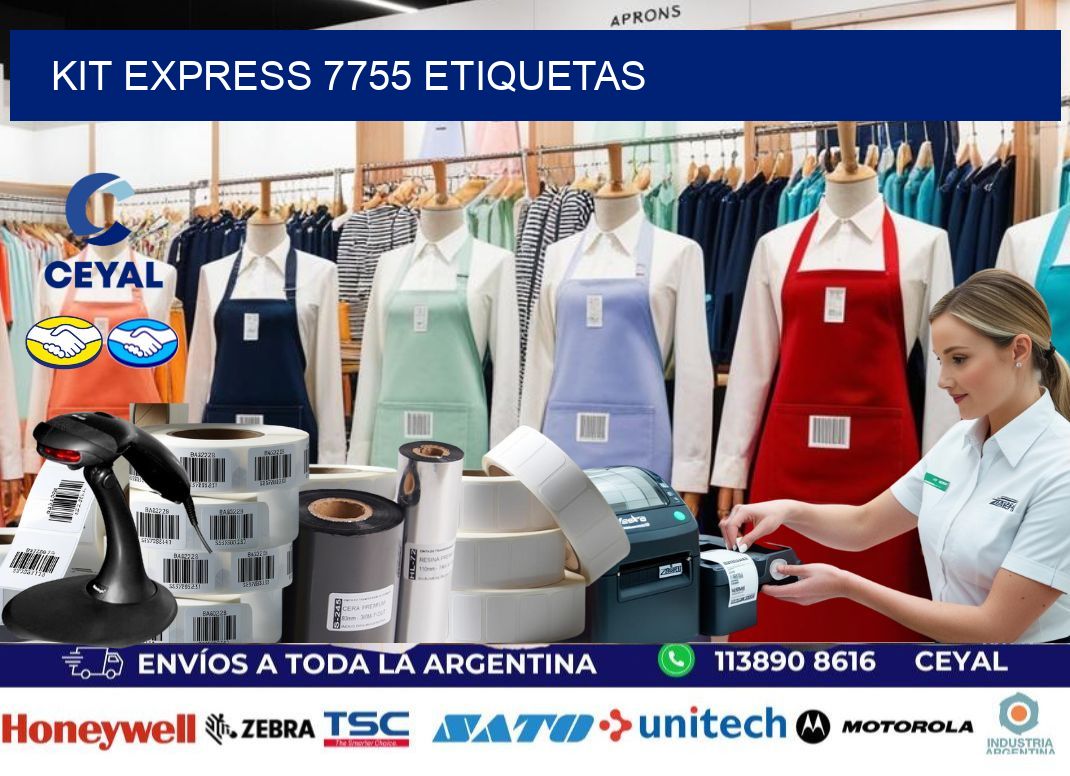 Kit express 7755 etiquetas