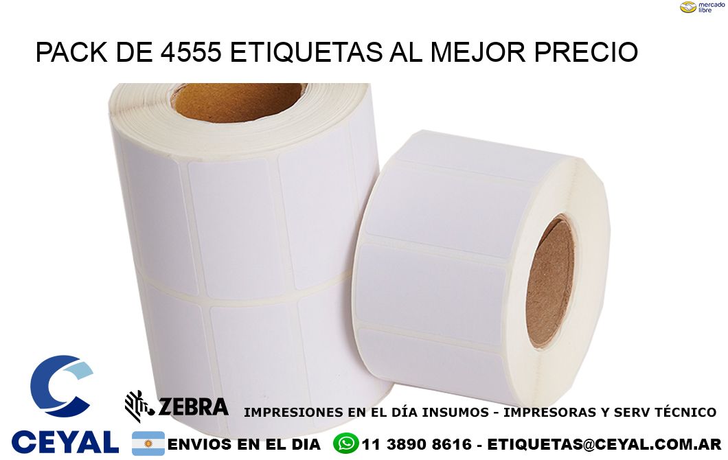 Pack de 4555 etiquetas al mejor precio