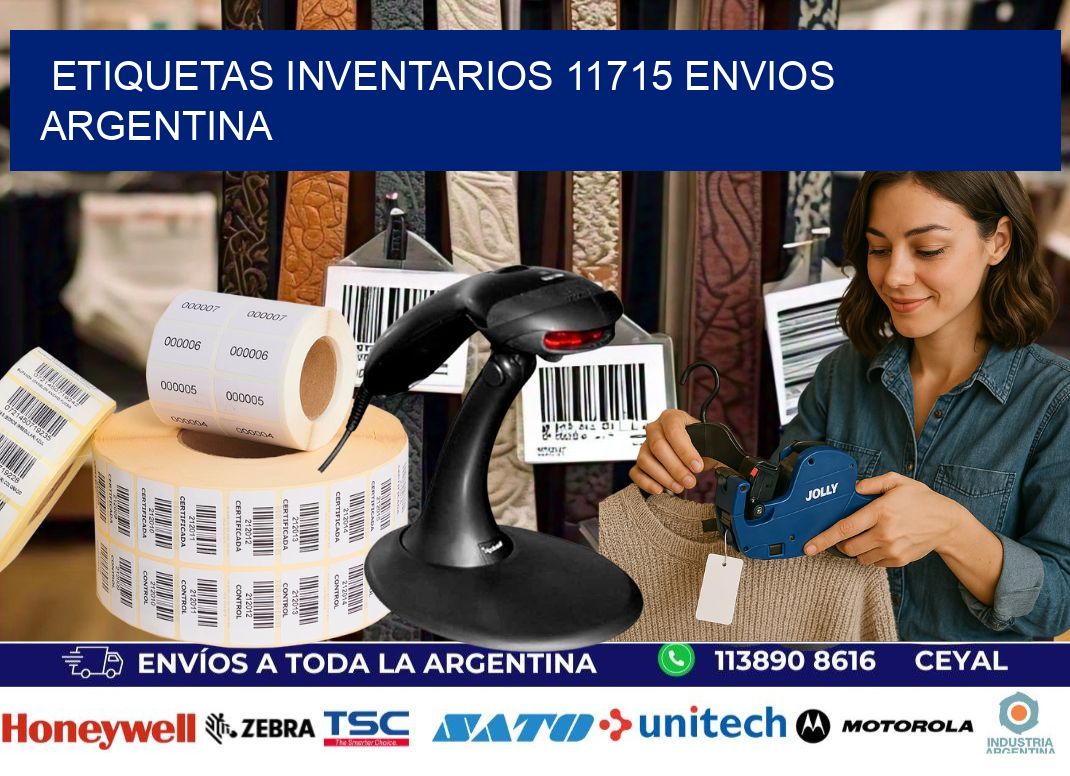 etiquetas inventarios 11715 ENVIOS ARGENTINA
