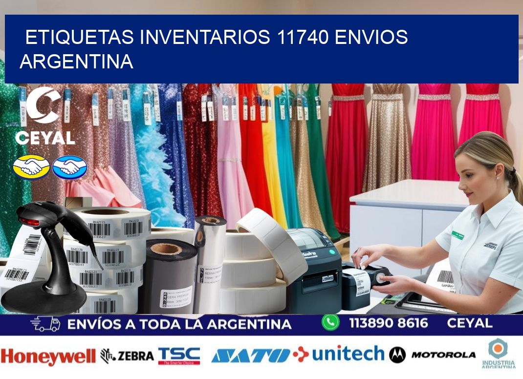 etiquetas inventarios 11740 ENVIOS ARGENTINA