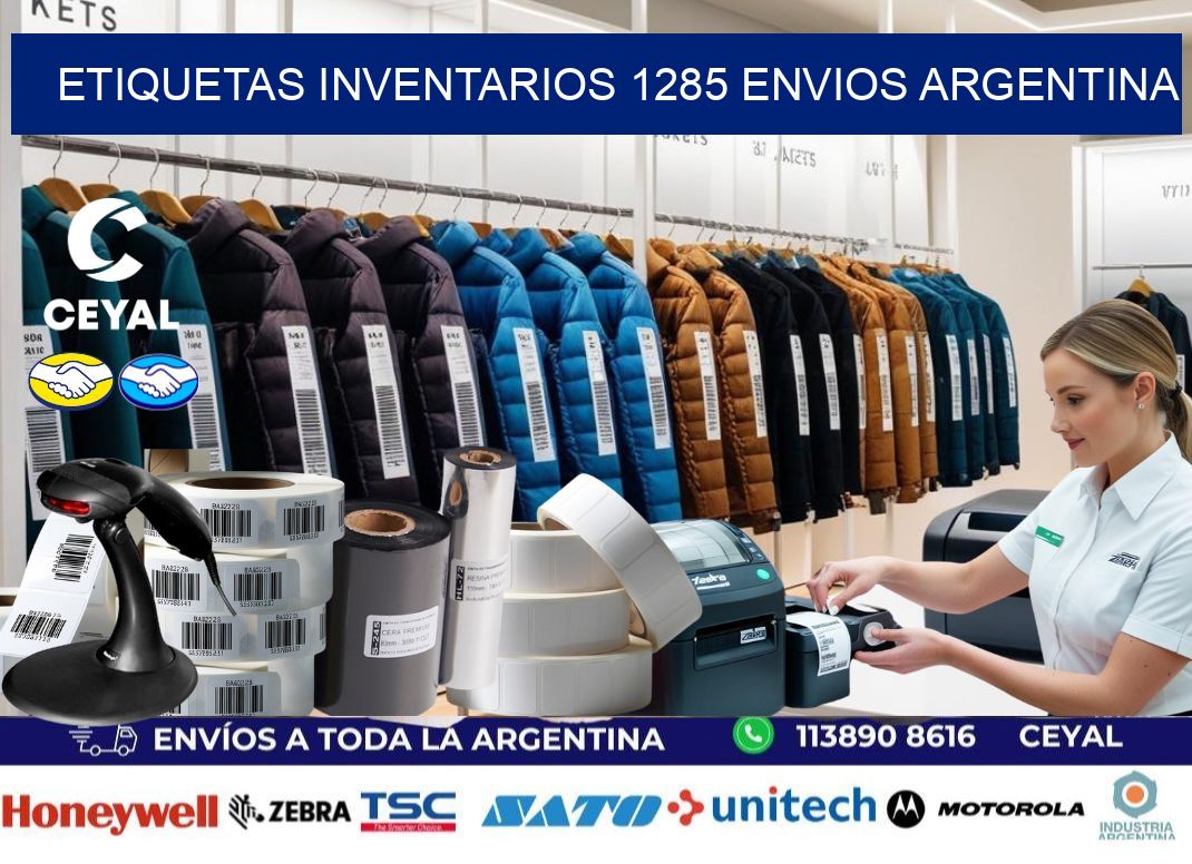 etiquetas inventarios 1285 ENVIOS ARGENTINA