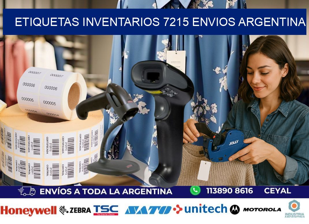 etiquetas inventarios 7215 ENVIOS ARGENTINA