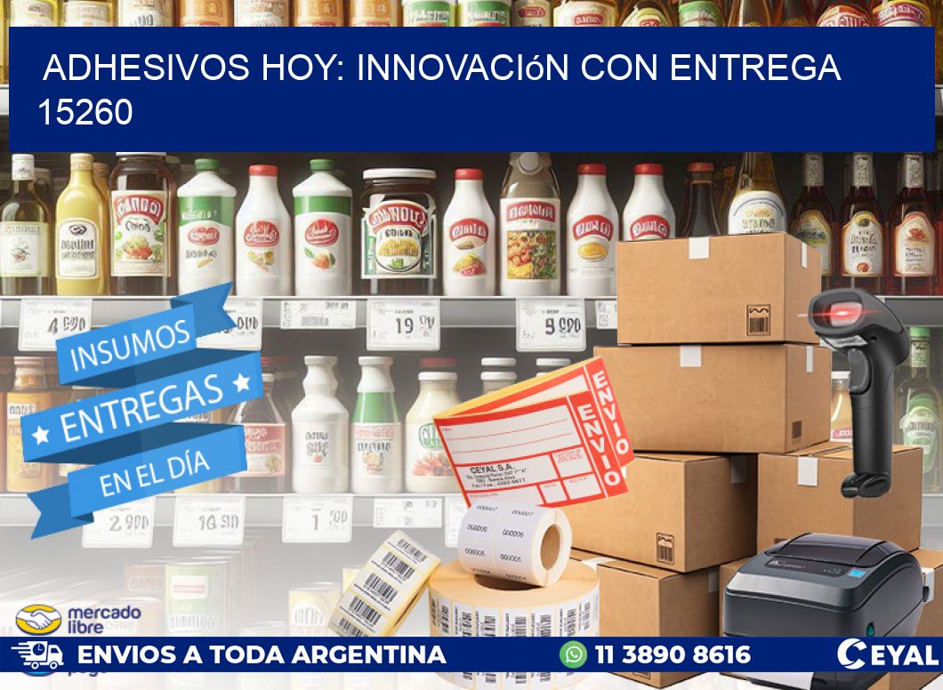 Adhesivos Hoy: Innovación con Entrega 15260