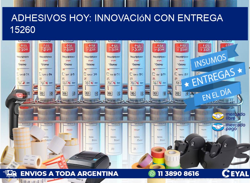 Adhesivos Hoy: Innovación con Entrega 15260