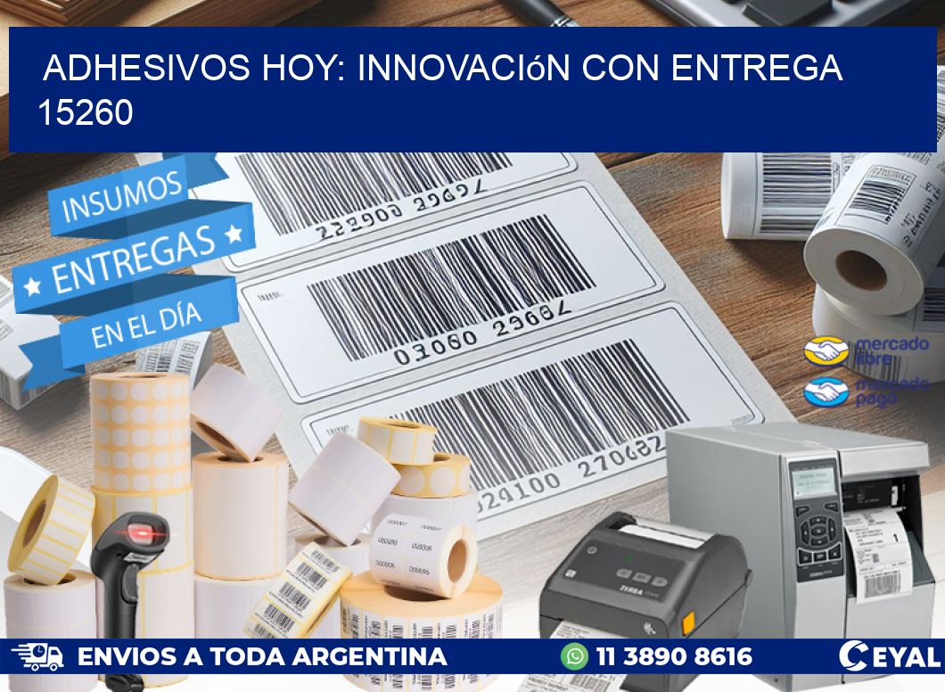 Adhesivos Hoy: Innovación con Entrega 15260