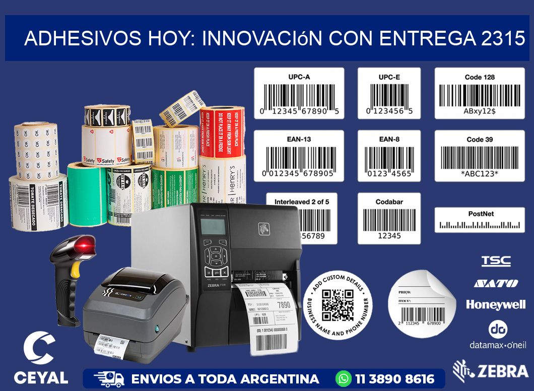 Adhesivos Hoy: Innovación con Entrega 2315