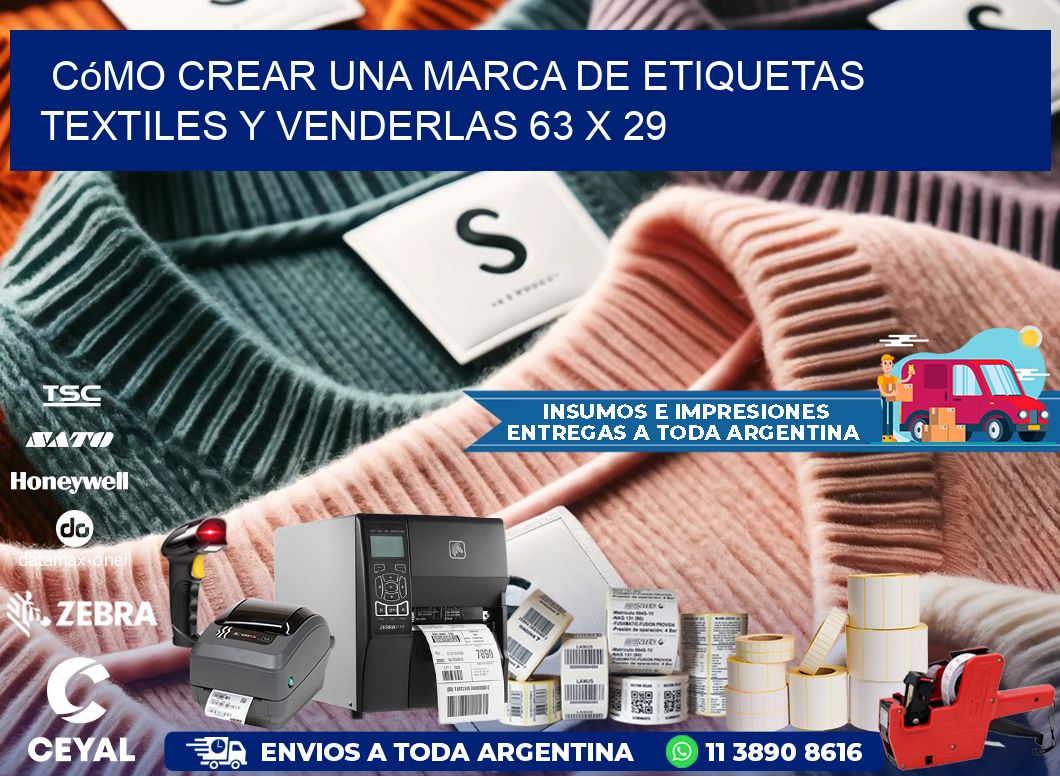 Cómo Crear una Marca de Etiquetas Textiles y Venderlas 63 x 29