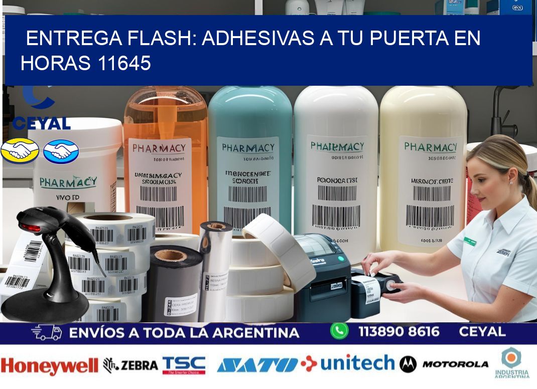 Entrega Flash: Adhesivas A Tu Puerta en Horas 11645