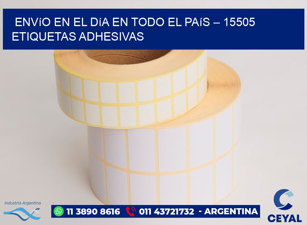 Envío en el Día en Todo el País – 15505 Etiquetas Adhesivas