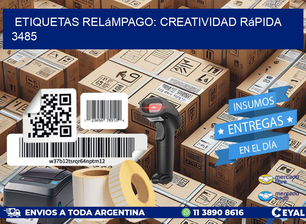 Etiquetas Relámpago: Creatividad Rápida 3485