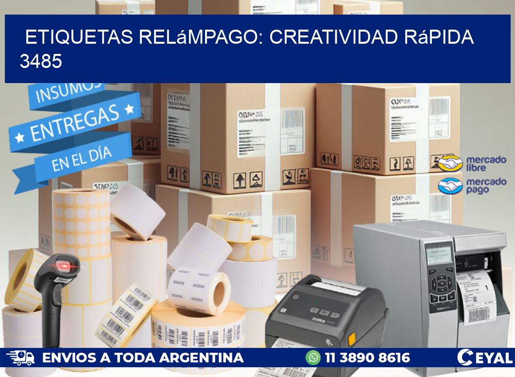 Etiquetas Relámpago: Creatividad Rápida 3485