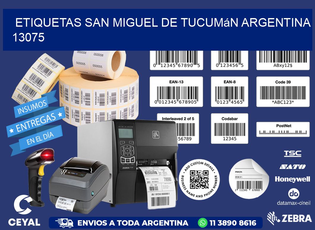 Etiquetas San Miguel de Tucumán Argentina 13075