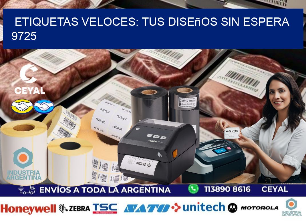 Etiquetas Veloces: Tus Diseños sin Espera 9725