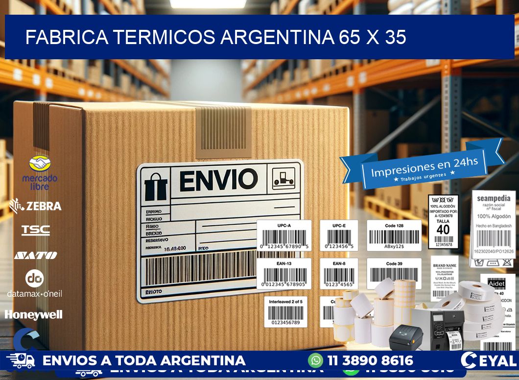 Fabrica TERMICOS ARGENTINA 65 x 35