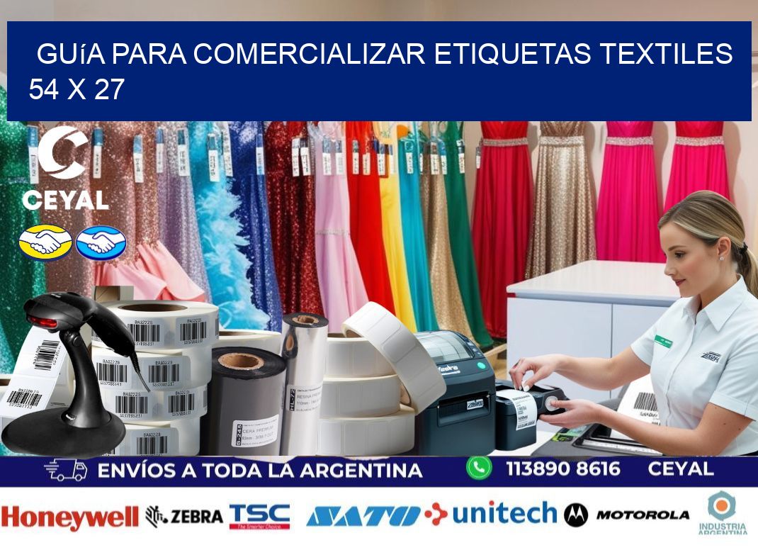 Guía para Comercializar Etiquetas Textiles 54 x 27