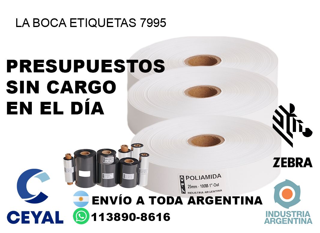 La Boca etiquetas 7995