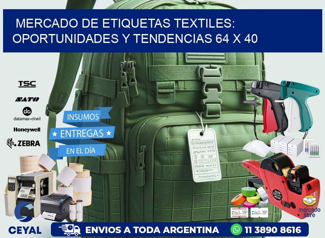 Mercado de Etiquetas Textiles: Oportunidades y Tendencias 64 x 40