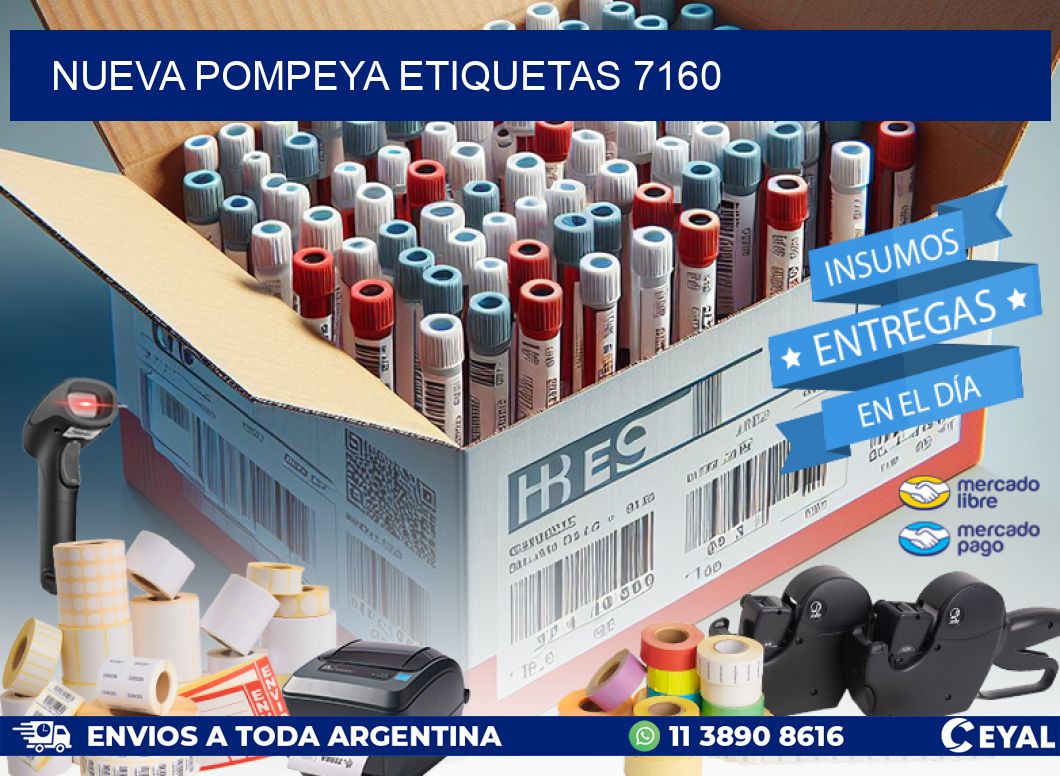 Nueva Pompeya etiquetas 7160