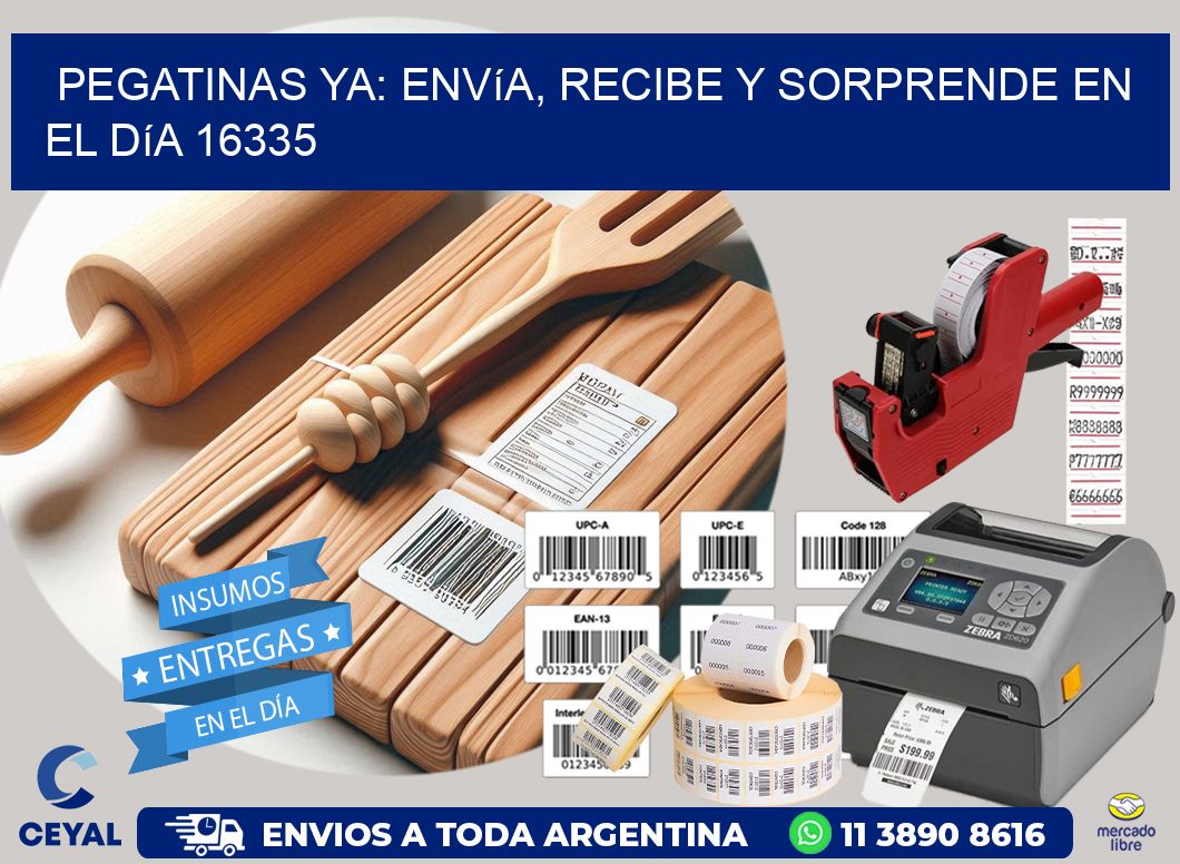 Pegatinas Ya: Envía, Recibe y Sorprende en el Día 16335