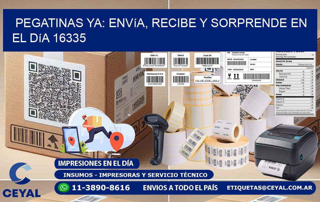 Pegatinas Ya: Envía, Recibe y Sorprende en el Día 16335