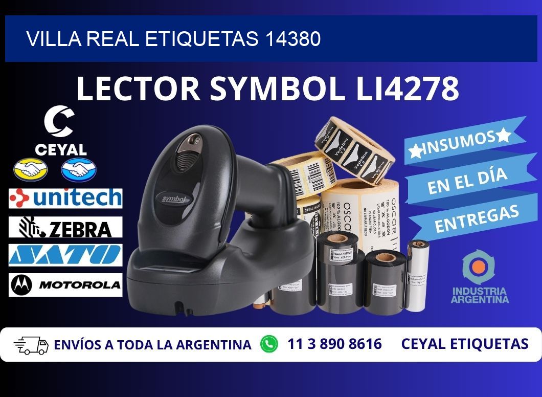 Villa Real etiquetas 14380