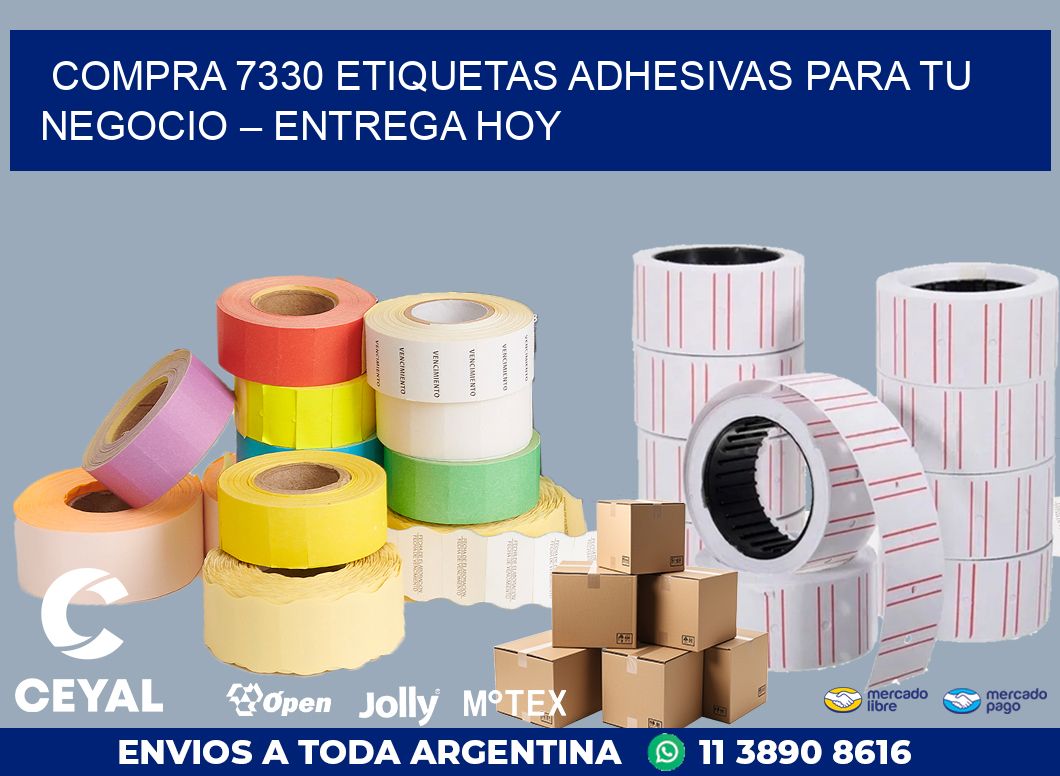 compra 7330 Etiquetas Adhesivas para Tu Negocio – Entrega Hoy