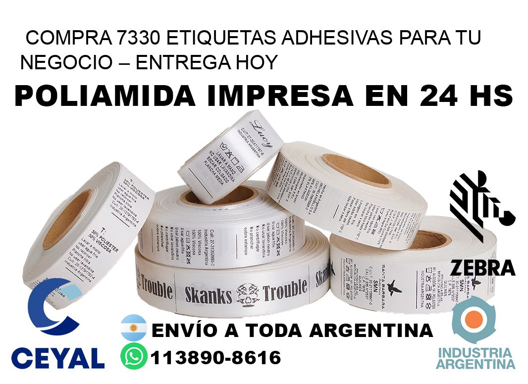 compra 7330 Etiquetas Adhesivas para Tu Negocio – Entrega Hoy
