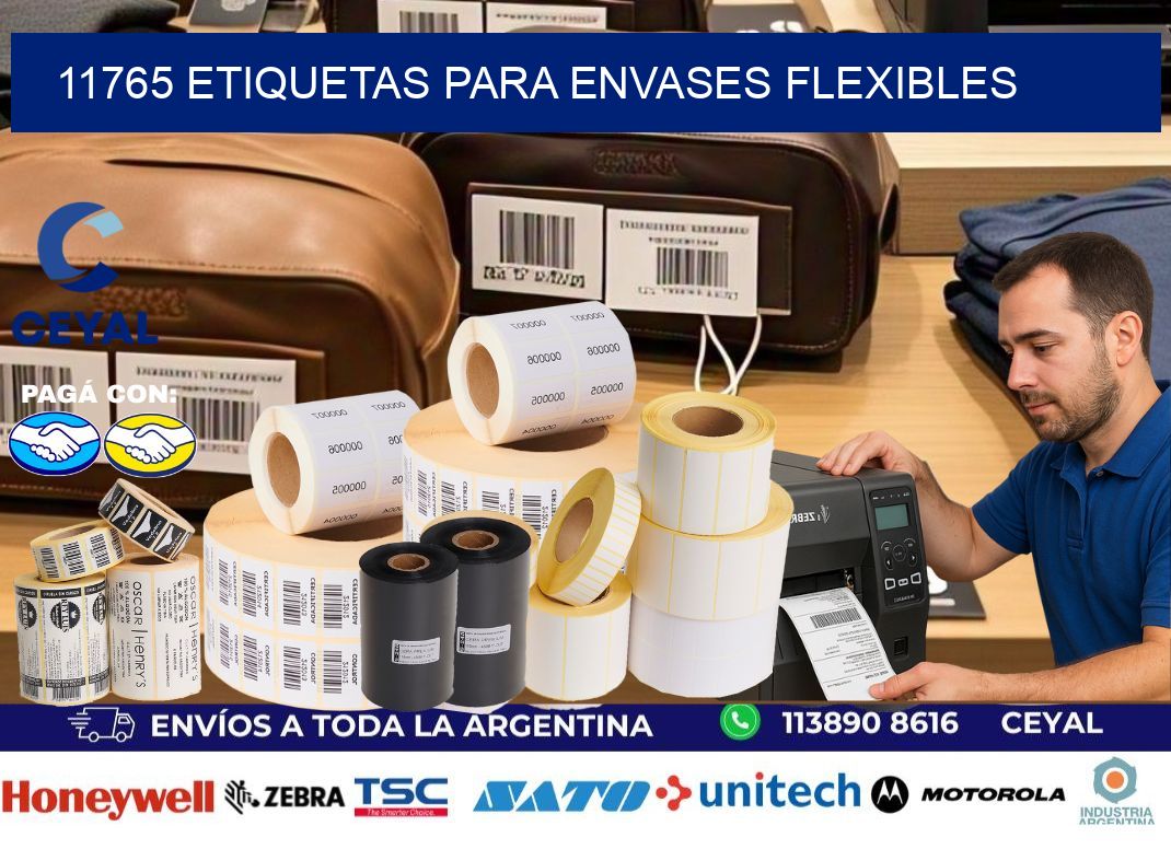 11765 Etiquetas para envases flexibles