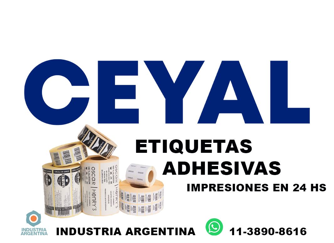 12760 Etiquetas para envases