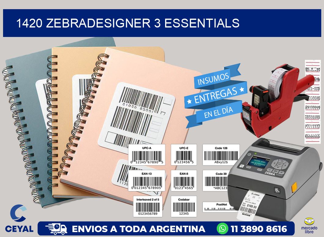 1420 ZebraDesigner 3 Essentials