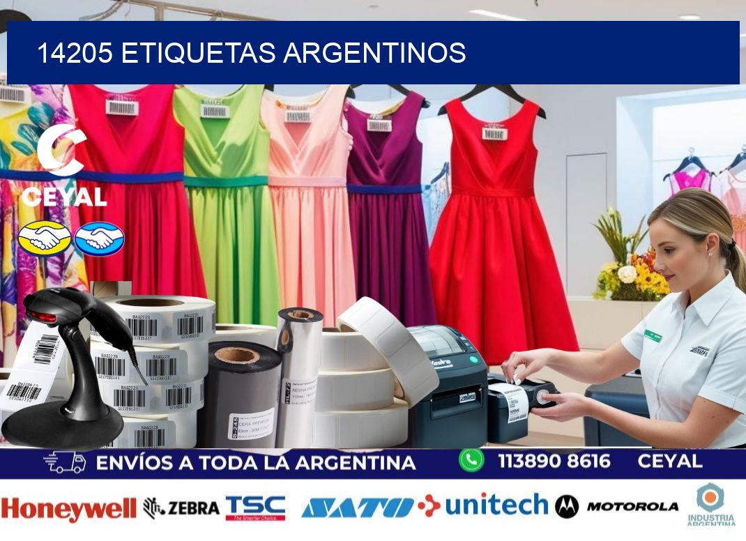 14205 Etiquetas argentinos