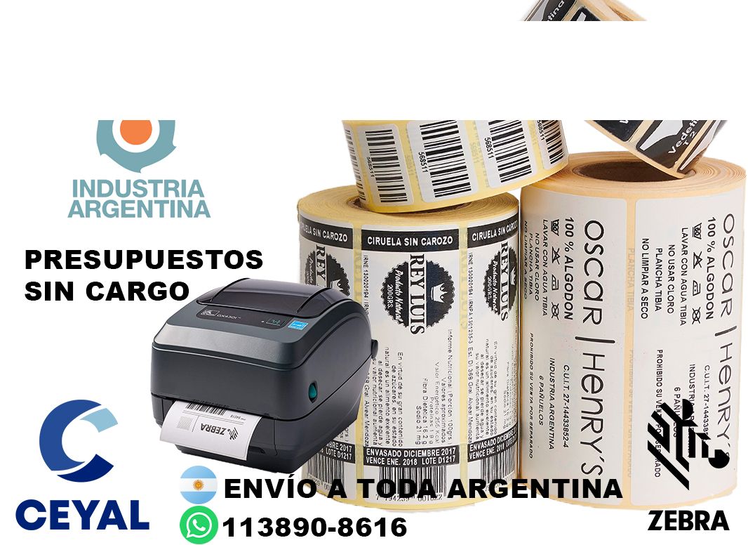 15305 Etiquetas para cosmética y cuidado personal