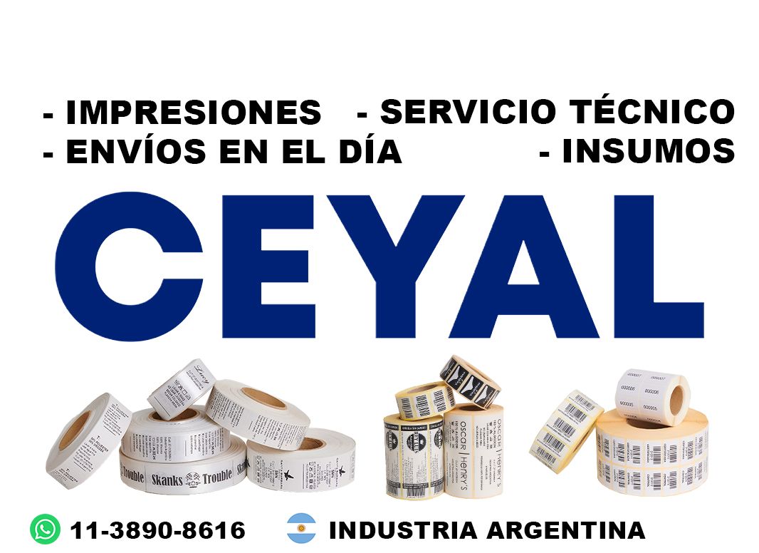 15810 Etiquetas de alta producción