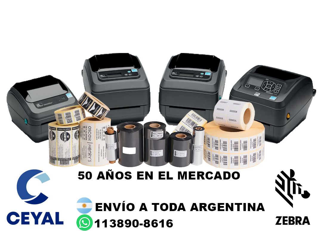 16555 Etiquetas adhesivas para consumo masivo
