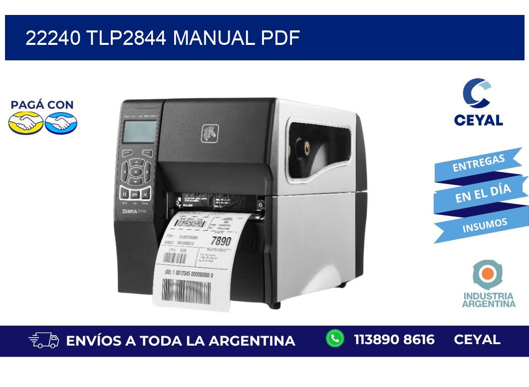 22240 TLP2844 manual PDF