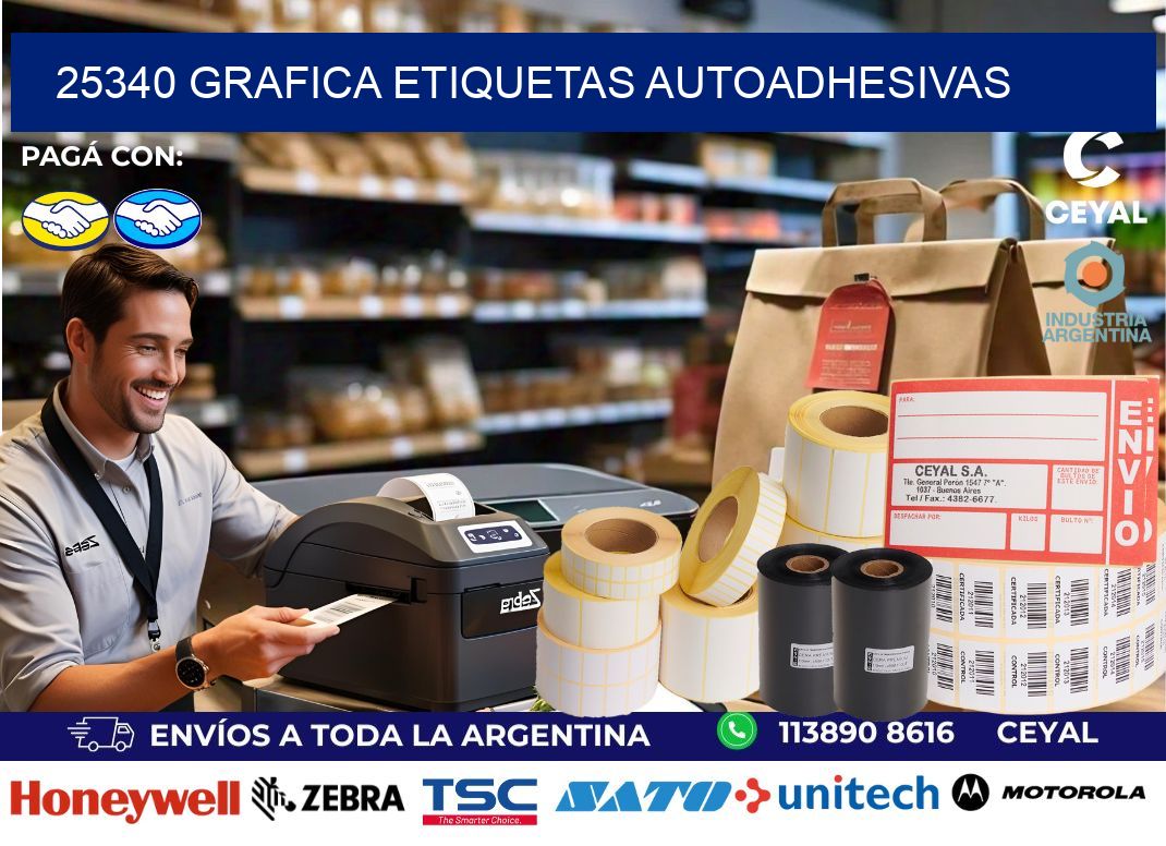 25340 Grafica etiquetas autoadhesivas