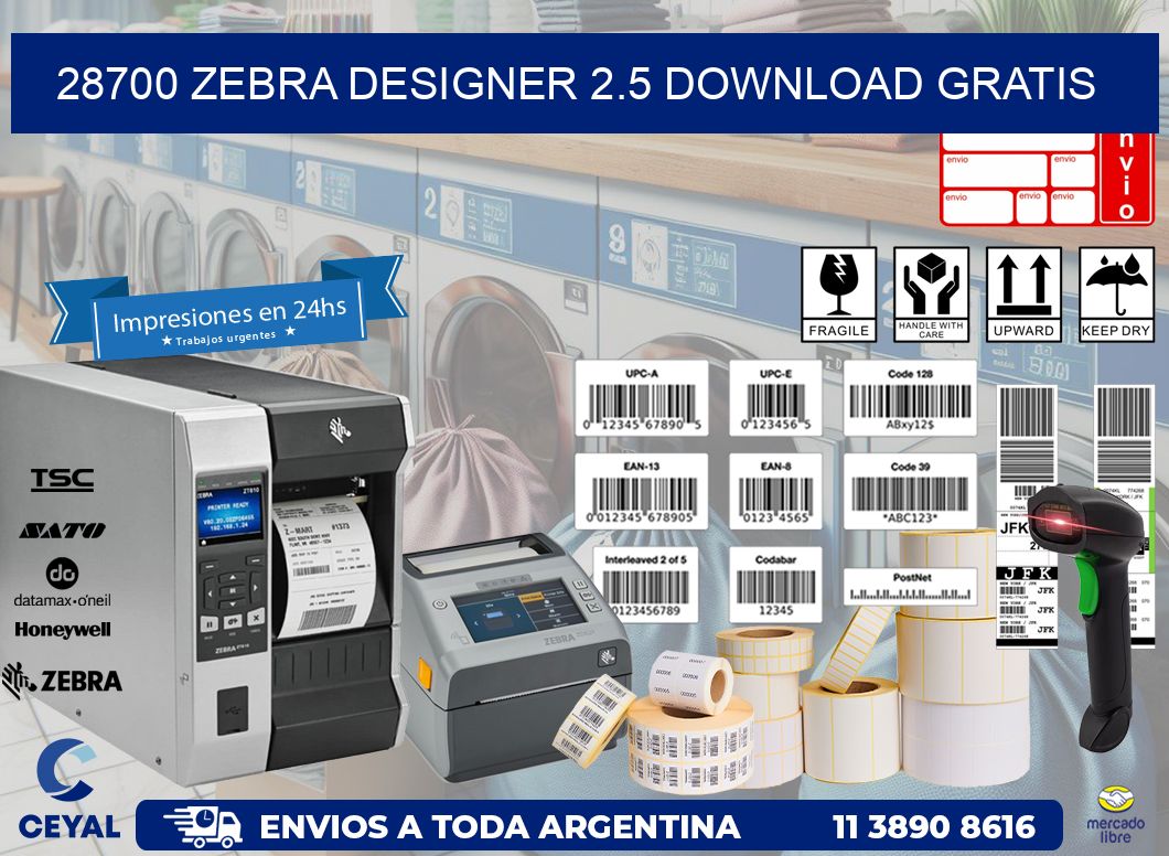 28700 Zebra designer 2.5 download gratis