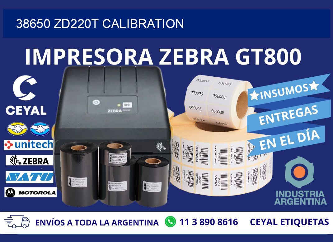 38650 ZD220t Calibration