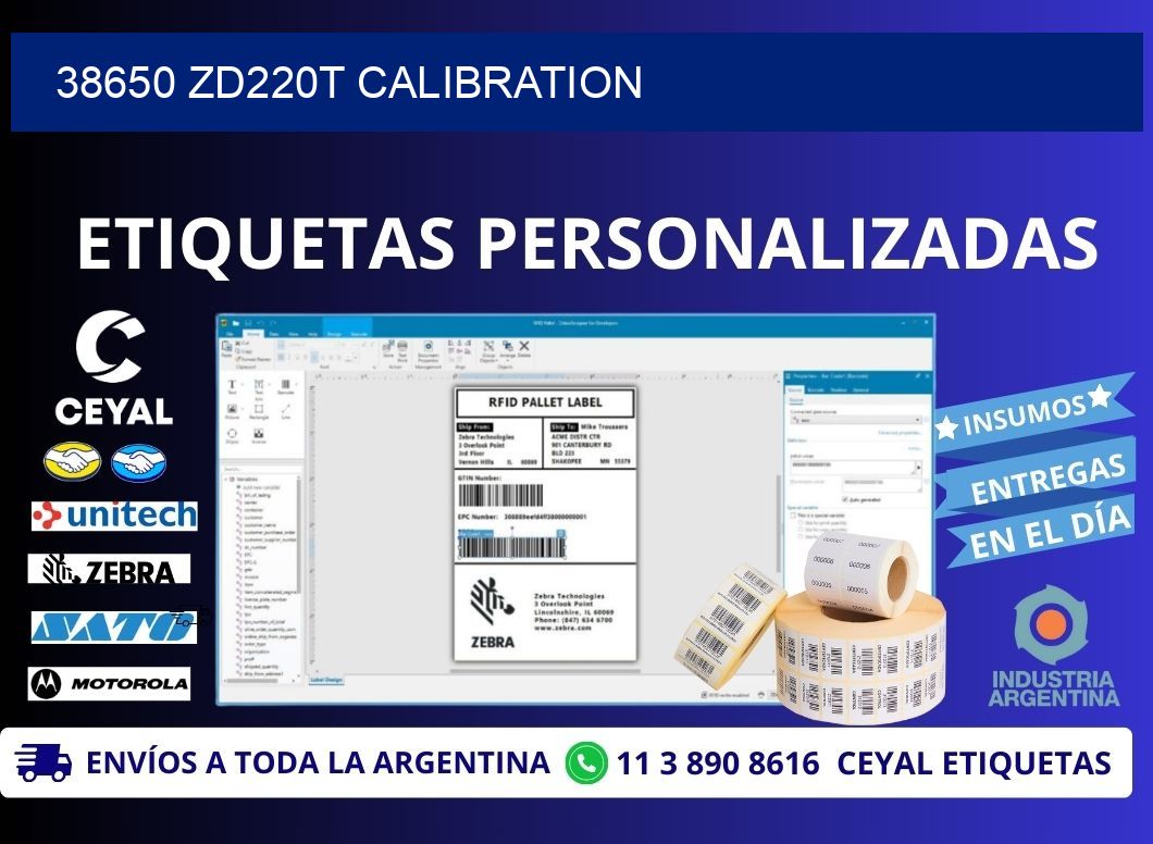 38650 ZD220t Calibration