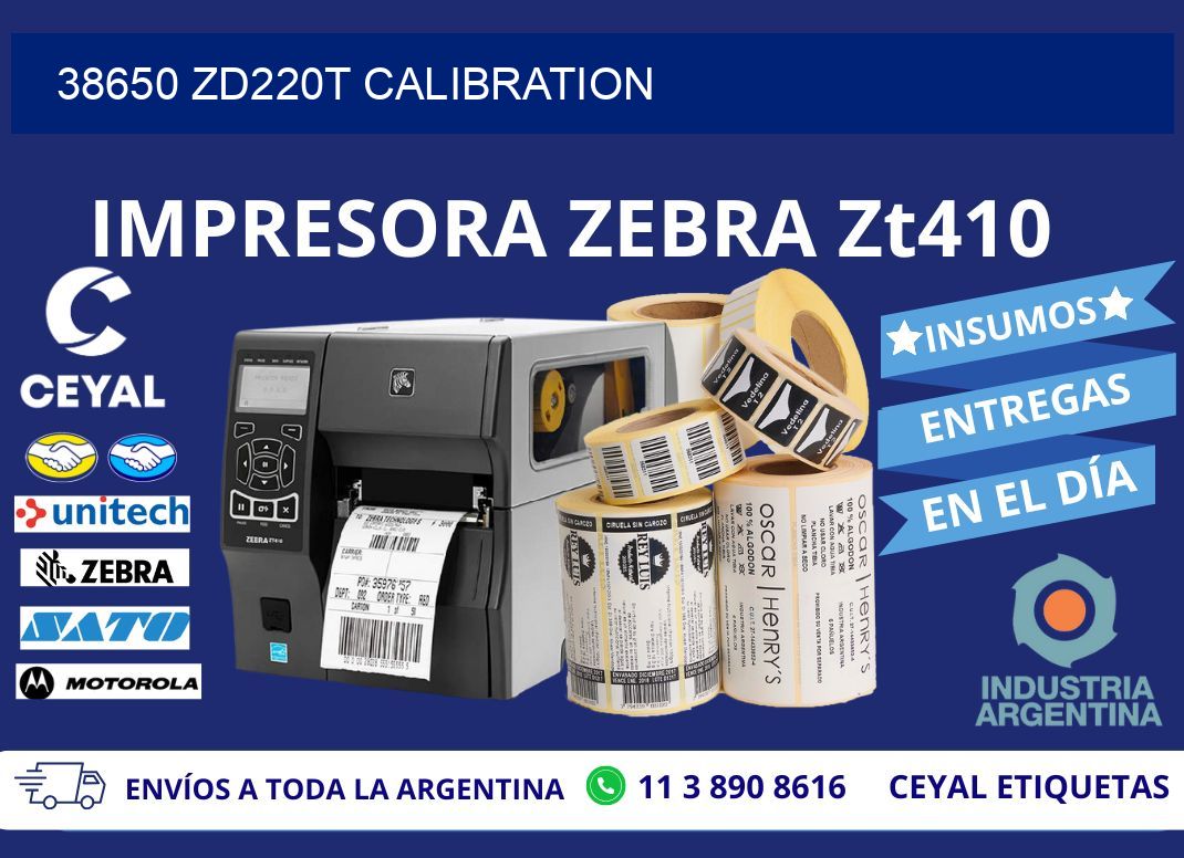 38650 ZD220t Calibration