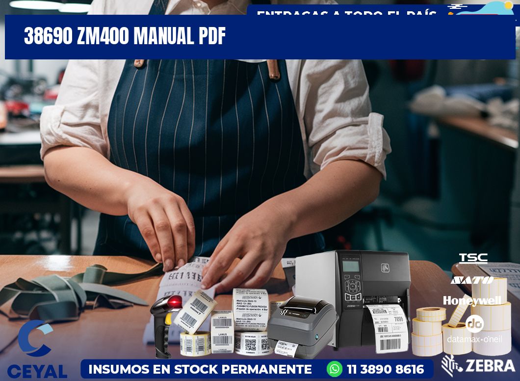 38690 ZM400 manual PDF